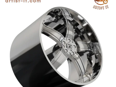 ASANTI AF165 WHEEL 3D MODEL 3D Print Model