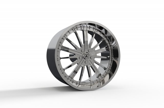 ASANTI AF175 WHEEL 3D MODEL 3D प्रिंट मॉडल .c4d .max .obj .3ds .fbx .stl .blend 