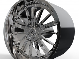 ASANTI AF175 WHEEL 3D MODEL 3D प्रिंट मॉडल