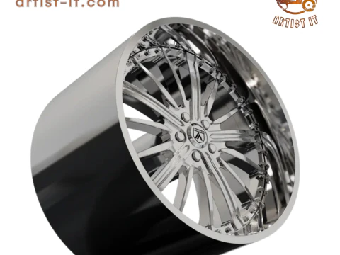ASANTI AF175 WHEEL 3D MODEL 3D Print Model