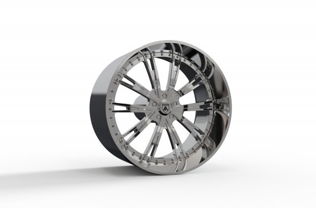 ASANTI AF177 WHEEL 3D MODEL 3D-printmodel .c4d .max .obj .3ds .fbx .stl .blend 