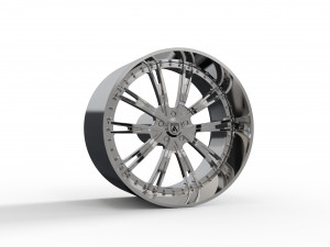 ASANTI AF177 WHEEL 3D MODEL Modelo de Impressão 3D
