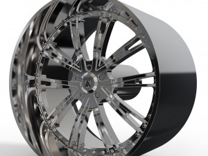 ASANTI AF177 WHEEL 3D MODEL 3D-printmodel