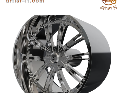 ASANTI AF177 WHEEL 3D MODEL 3D Print Model