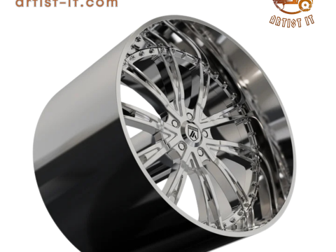 ASANTI AF177 WHEEL 3D MODEL 3D Print Model