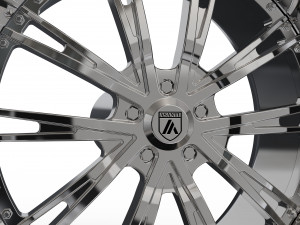 ASANTI AF178 WHEEL 3D MODEL 3Dプリントモデル