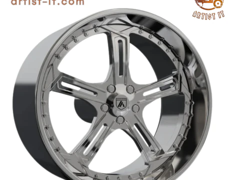 ASANTI AF178 TEKERLEK 3D MODEL 3D Baskı Modeli