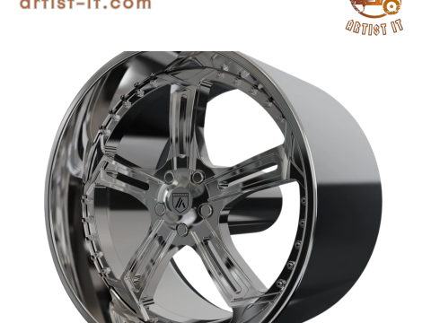 ASANTI AF178 WHEEL 3D MODEL 3D Print Model