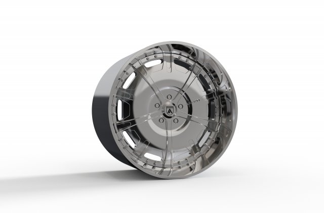 ASANTI AF182 WHEEL 3D MODEL 3D प्रिंट मॉडल .c4d .max .obj .3ds .fbx .stl .blend 