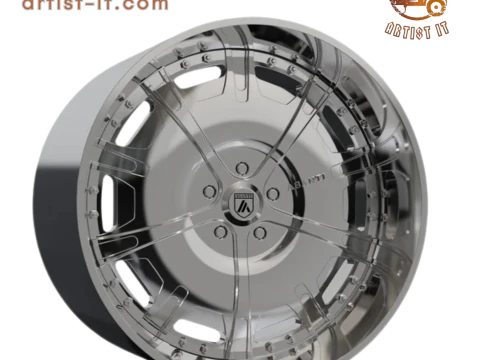 ASANTI AF182 TEKERLEK 3D MODEL 3D Baskı Modeli