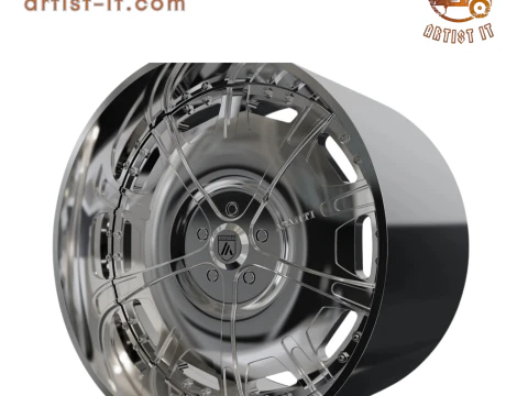 ASANTI AF182 WHEEL 3D MODEL 3D Print Model