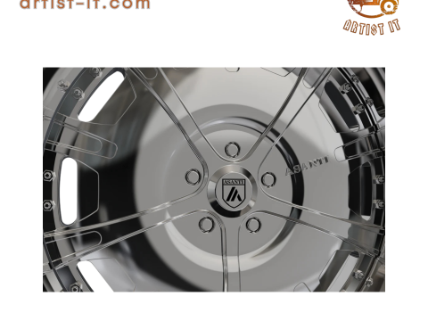 ASANTI AF182 WHEEL 3D MODEL 3D Print Model