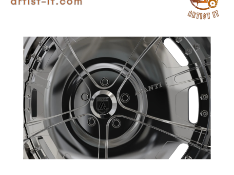 ASANTI AF182 WHEEL 3D MODEL 3D Print Model