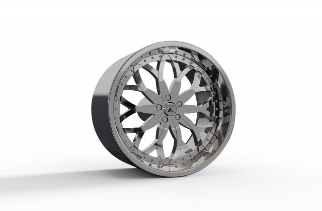 ASANTI AF821 WHEEL 3D MODEL Modèles 3D en vedette .c4d .max .obj .3ds .fbx .stl .blend 