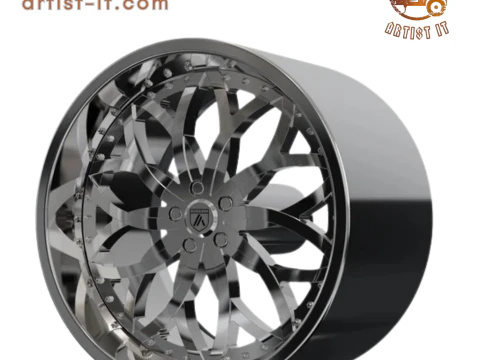 ASANTI AF821 WHEEL 3D MODEL 3D Print Model