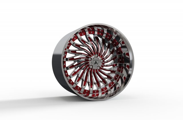 ASANTI AF824 WHEEL 3D MODEL 3D printmodel .c4d .max .obj .3ds .fbx .stl .blend