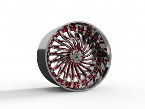 ASANTI AF824 WHEEL 3D MODEL 3D Print Model