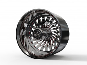 ASANTI AF824 WHEEL 3D MODEL 3D प्रिंट मॉडल