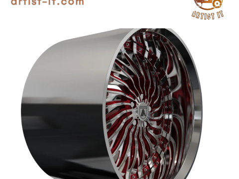 ASANTI AF824 WHEEL 3D MODEL 3D Print Model