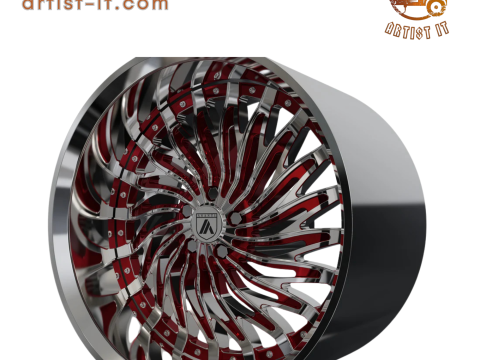ASANTI AF824 WHEEL 3D MODEL 3D Print Model
