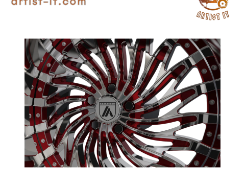 ASANTI AF824 WHEEL 3D MODEL 3D Print Model