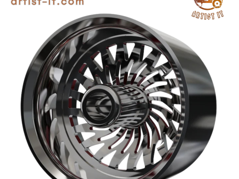ASANTI AF824 WHEEL 3D MODEL 3D Print Model