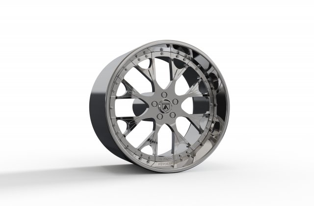 ASANTI AF826 WHEEL 3D MODEL 3D-Druckmodell .c4d .max .obj .3ds .fbx .stl .blend 