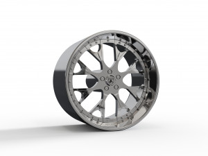 ASANTI AF826 WHEEL 3D MODEL Modelo de Impressão 3D