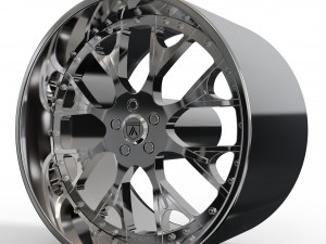 ASANTI AF826 WHEEL 3D MODEL 3D-Druckmodell