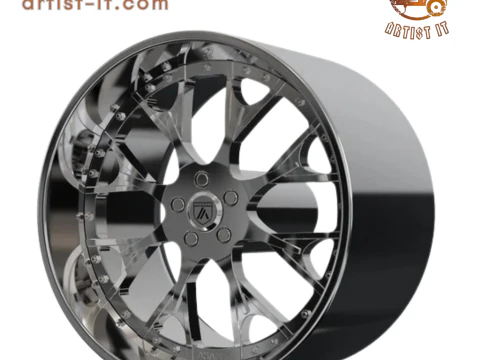 ASANTI AF826 WHEEL 3D MODEL 3D Print Model