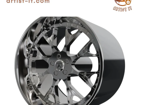 ASANTI AF826 WHEEL 3D MODEL 3D Print Model