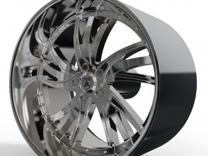 ASANTI AF827 WHEEL 3D MODEL Model do druku 3D