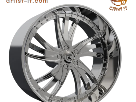 ASANTI AF827 WHEEL 3D MODEL 3D Print Model