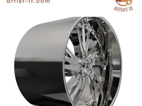 ASANTI AF827 WHEEL 3D MODEL 3D Print Model