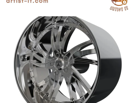 ASANTI AF827 WHEEL 3D MODEL 3D Print Model
