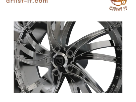 ASANTI AF827 WHEEL 3D MODEL 3D Print Model