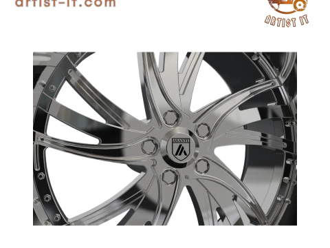 ASANTI AF827 WHEEL 3D MODEL 3D Print Model