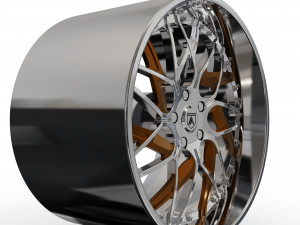 ASANTI AF832 WHEEL 3D MODEL Modelo de impresión 3D