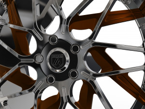 ASANTI AF832 WHEEL 3D MODEL Modelo de impresión 3D