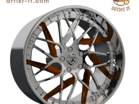 ASANTI AF832 TEKERLEK 3D MODEL 3D Baskı Modeli