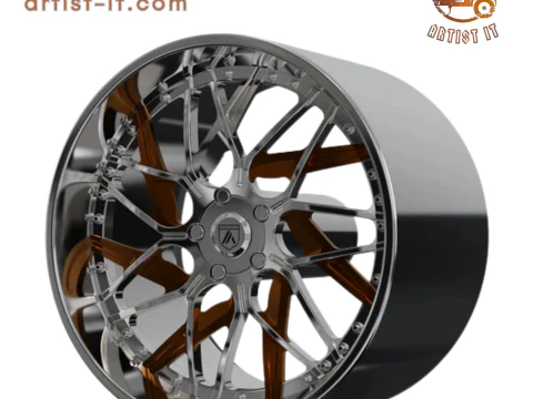 ASANTI AF832 WHEEL 3D MODEL 3D Print Model