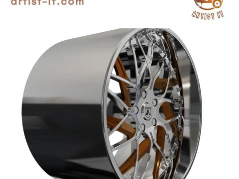 ASANTI AF832 WHEEL 3D MODEL 3D Print Model