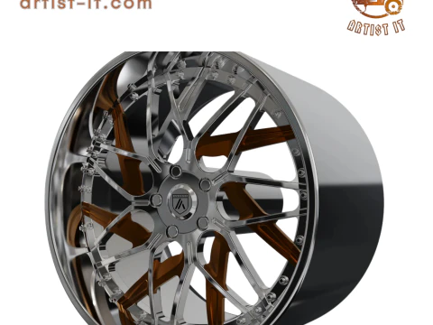 ASANTI AF832 WHEEL 3D MODEL 3D Print Model