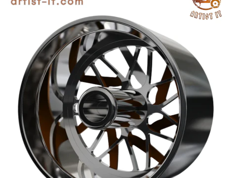 ASANTI AF832 WHEEL 3D MODEL 3D Print Model