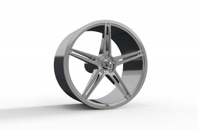 ASANTI ALPHA 5 WHEEL 3D MODEL Modèles 3D en vedette .c4d .max .obj .3ds .fbx .stl .blend 