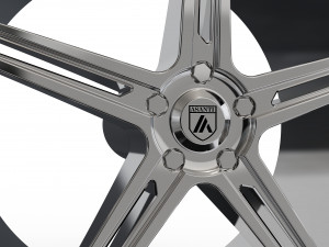 ASANTI ALPHA 5 WHEEL 3D MODEL Modèles 3D en vedette