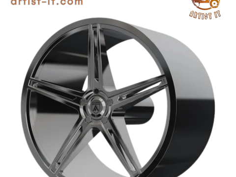 ASANTI ALPHA 5 WHEEL 3D MODEL 3D Print Model