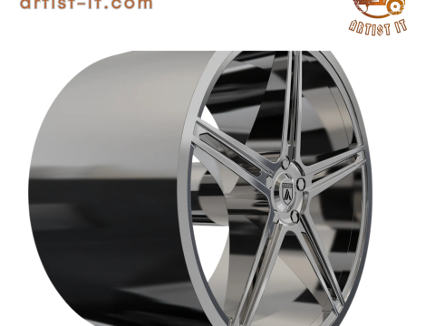 ASANTI ALPHA 5 WHEEL 3D MODEL 3D Print Model