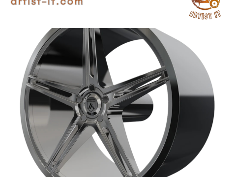 ASANTI ALPHA 5 WHEEL 3D MODEL 3D Print Model