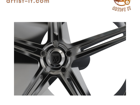 ASANTI ALPHA 5 WHEEL 3D MODEL 3D Print Model